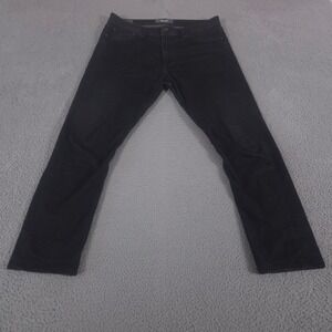 Revtown Jeans Mens 36x32 Black Tapered Decade Denim Stretch Cotton Blend Pants